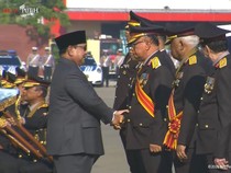 Video Prabowo Beri Pangkat Kehormatan ke 3 Purnawirawan Polri: Sidarto Danusubroto-Ruki