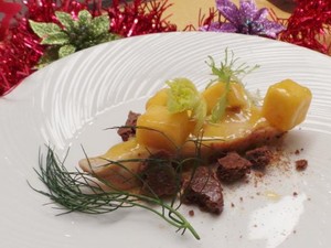Resep Ayam: Smoked Chicken with Melon and Orange