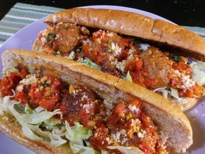 Resep Daging: Beef Ball Sandwich