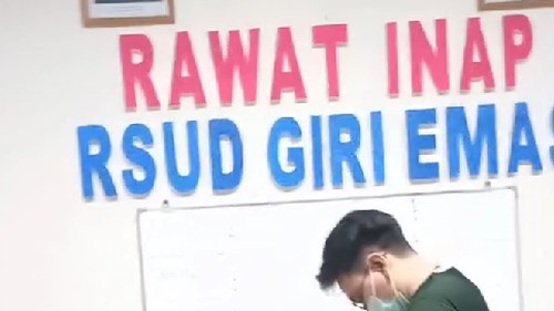 Ruang inap RSUD Giri Emas, Buleleng. (Tangkapan layar video unggahan akun Facebook Yan Jerkey)