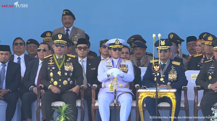 Para Mantan Kapolri Hadir di Upacara Hari Bhayangkara ke-80