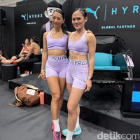 Intip Gaya Sporty-Feminin Sheryl Shinafia saat Tanding di Hyrox Pertamanya
