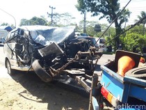 Tabrakan Beruntun 4 Kendaraan di Penggung Boyolali, 1 Orang Tewas