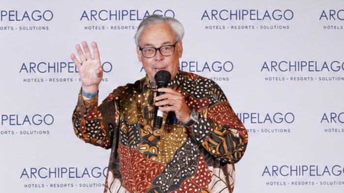 Pendiri Archipelago Hotels Charles Brookfield