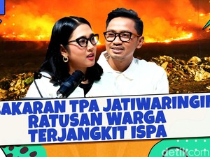 Kebakaran TPA Jatiwaringin, Ratusan Warga Terjangkit ISPA