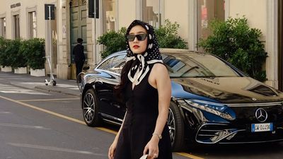 7 Gaya Chic Febby Rastanty Liburan di Italia, Pancarkan Aura Old Money