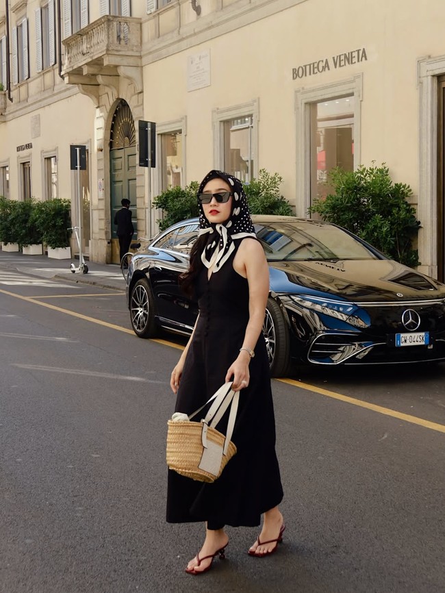 7 Gaya Chic Febby Rastanty Liburan di Italia, Pancarkan Aura Old Money