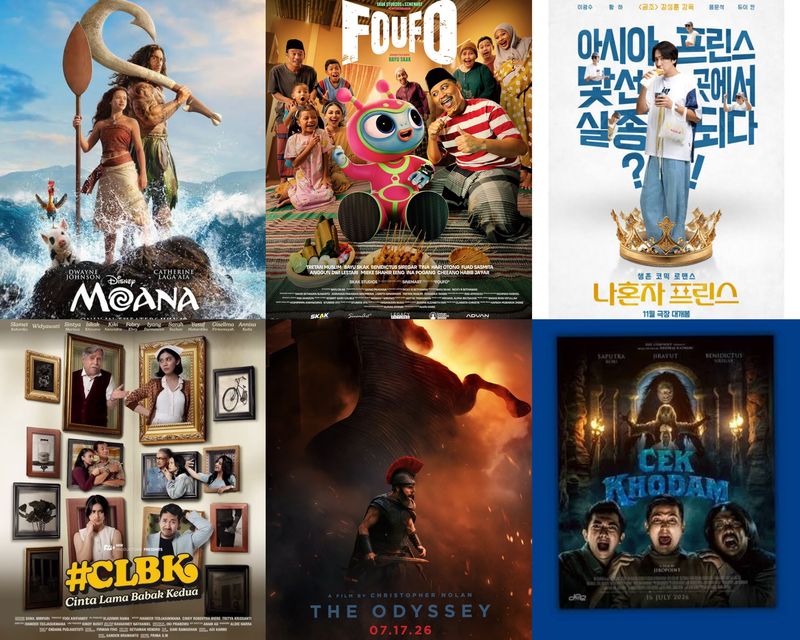 Film bioskop tayang Juli 2026 Film bioskop tayang Juli 2026
