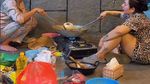 Gaya Kocak Lisa Mariana saat Masak Rendang hingga Belanja Beras