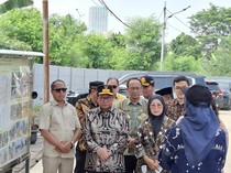 Pramono Minta Penataan Kali Grogol Dituntaskan, Sisa 600 Meter Dikebut