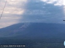 Gunung Semeru Erupsi Lagi Sore Ini, Luncurkan Awan Panas hingga 4 Km