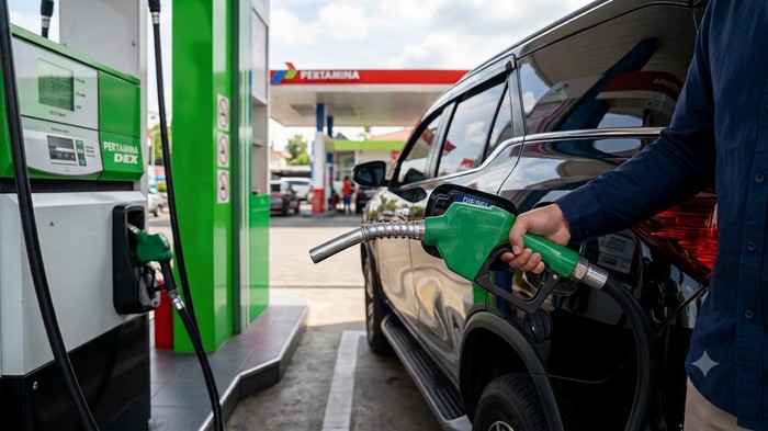 Ilustrasi BBM Pertamina Dex. Berapa harga terbaru bulan Juli 2026?