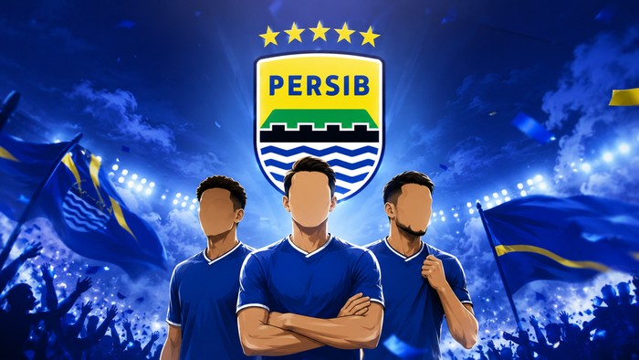 Infografis update transfer Persib.