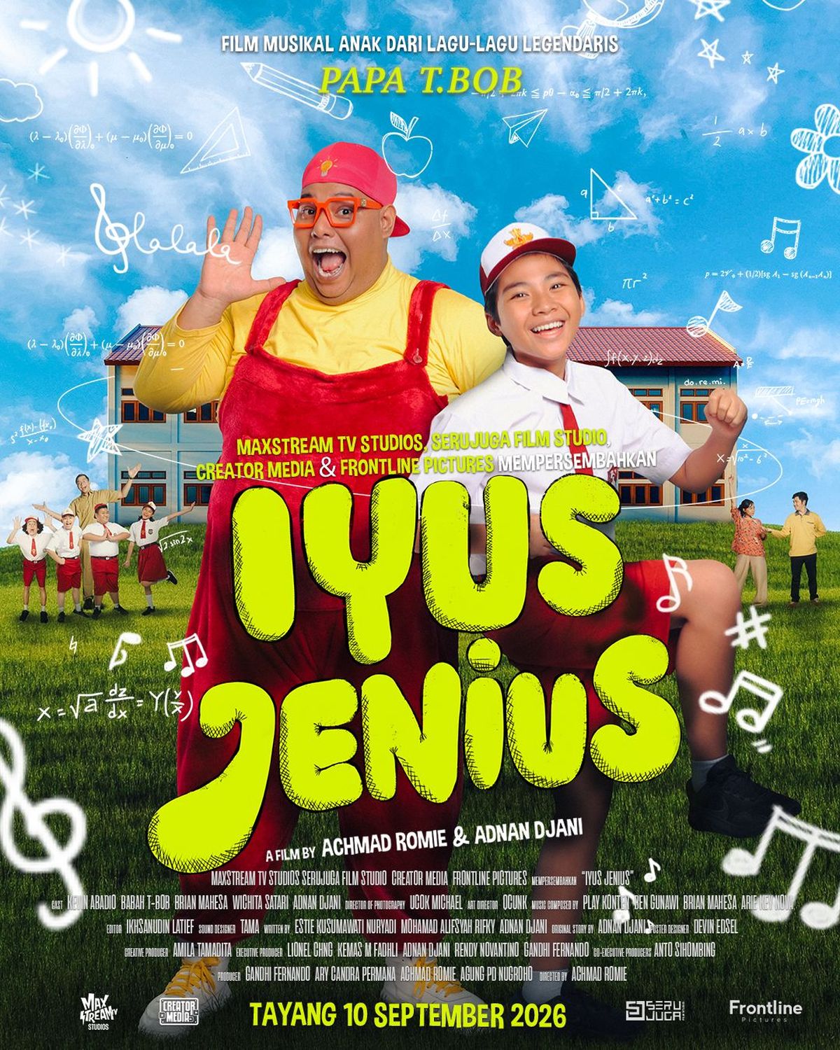Ajak Anak Berani Bermimpi, Film Musikal Iyus Jenius Rilis Poster-Teaser Perdana