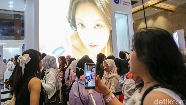 Ajang kecantikan tahunan tersebut menghadirkan sekitar 400 merek kecantikan dari dalam dan luar negeri. Foto: detikFoto/Rafida Fauzia
