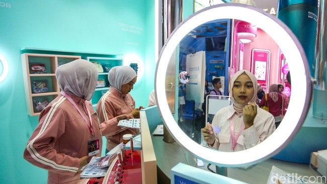 Melalui ajang ini, penyelenggara berharap Jakarta X Beauty dapat menjadi wadah bagi pelaku industri kecantikan untuk memperluas pasar sekaligus mendorong pertumbuhan brand kecantikan lokal Indonesia. Foto: detikFoto/Rafida Fauzia