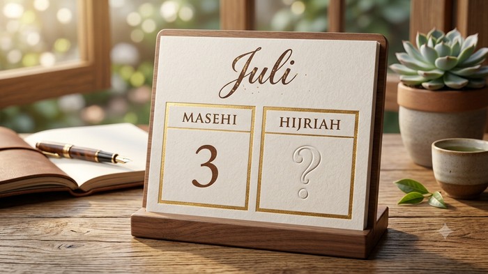 Kalender Hijriah 3 Juli