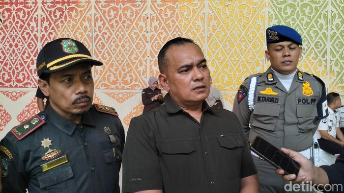 Kasatpol PP-WH Banda Aceh M Rizal. (Foto: Agus Setyadi/detikSumut)
