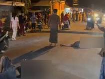 Motor Ngebut Tabrak Pejalan Kaki di Pemekasan, 3 Korban Bergelimpangan