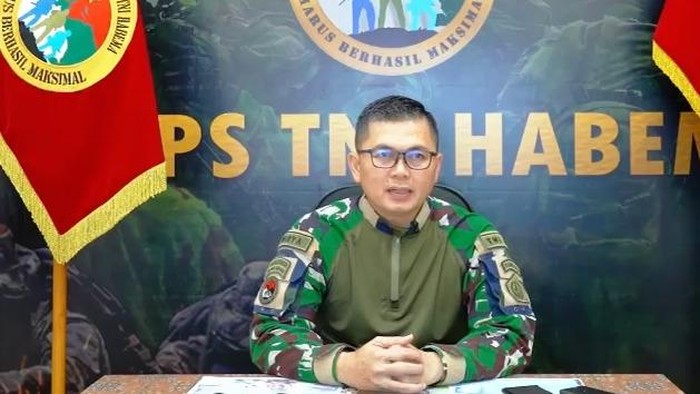 Kepala Penerangan Koops TNI Habema, Letkol Inf M. Wirya Arthadiguna.