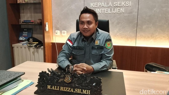 Kepala Seksi Intelijen Kejari Palembang Mochamad Ali Rizza