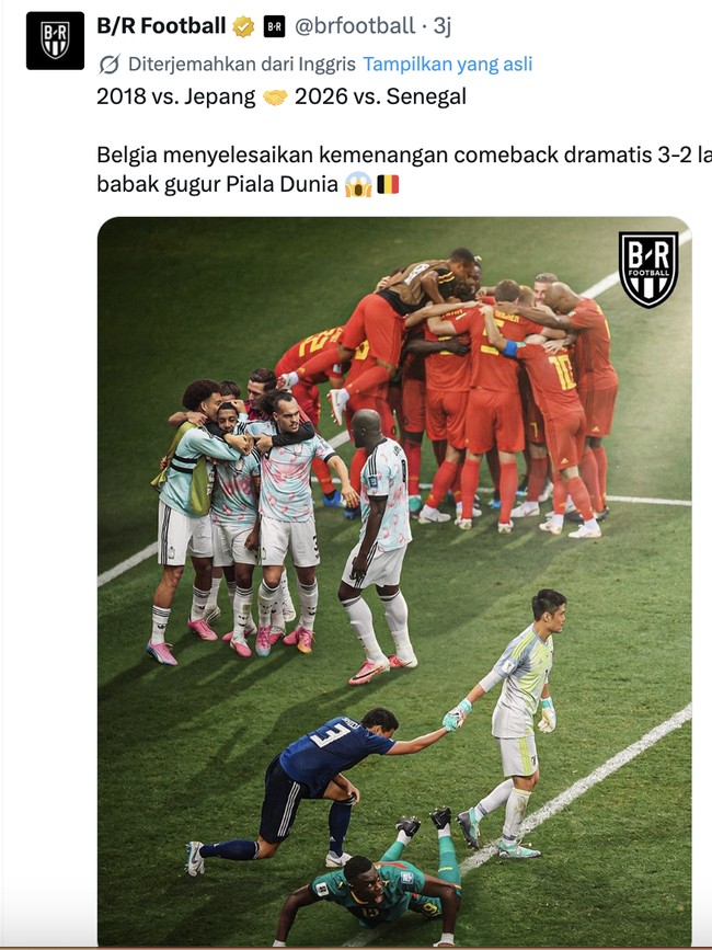 Comeback Gila Belgia Bikin Netizen Terkesima