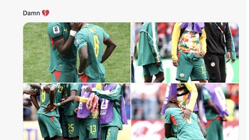 Tentu hasil pertandingan tadi sangat menyakitkan bagi Senegal. Foto: X.com