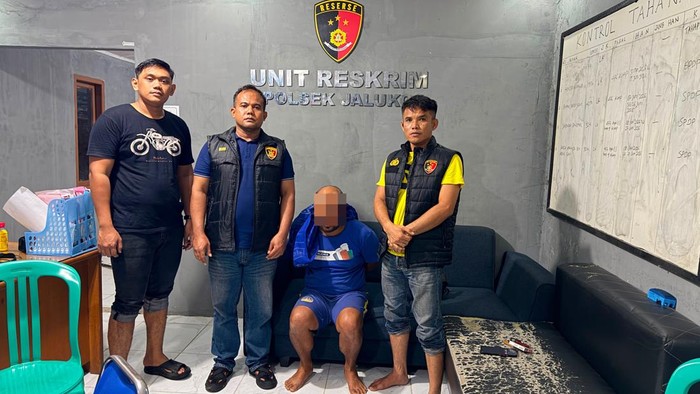 Pelaku penganiayaan ayah kandung di Muaro Jambi, Jambi, ditangkap