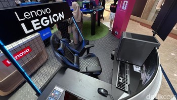 Inisiatif ini menjadi momentum bagi Lenovo untuk memamerkan jajaran inovasi perangkat bertenaga AI terbaru mereka kepada konsumen Tanah Air, sembari merayakan antusiasme global terhadap musim Piala Dunia tahun ini. Foto: detikINET/Anggoro Suryo Jati