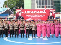Hari Bhayangkara Ke-80, 1.465 Personel Polda Sumsel Naik Pangkat