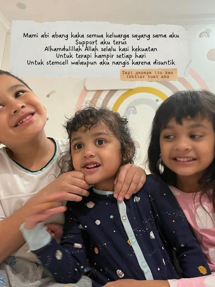 Semangat dan Doa Shireen Sungkar Dampingi Anak Idap Autisme