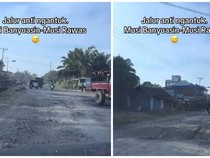 Viral Jalan Lintas Muba-Mura Disebut Jalur Anti Ngantuk
