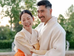 Potret Pernikahan Arden Cho KPop Demon Hunters Pesta Hanbok di Italia
