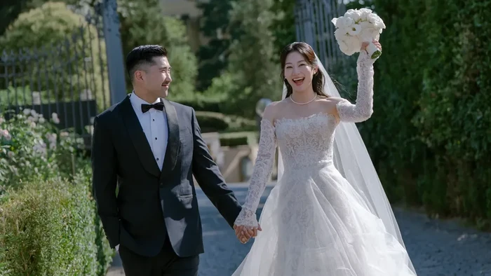 Arden Cho, pengisi suara film KPop Demon Hunters melangsungkan pernikahan di Italia.