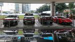 Deretan Mobil Mewah Jadi Barang Bukti Kasus Korupsi Izin Usaha Tambang