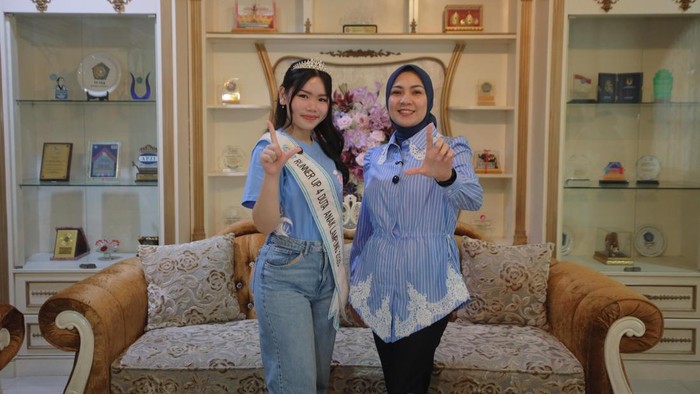 Geisha Geraldine Agus dengan Gubernur Lampung, Batin Wulan
