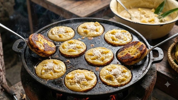 Ilustrasi roti pisang Banjar