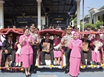 29 Personel Polres Kediri Pensiun, Begini Pesan Kapolres