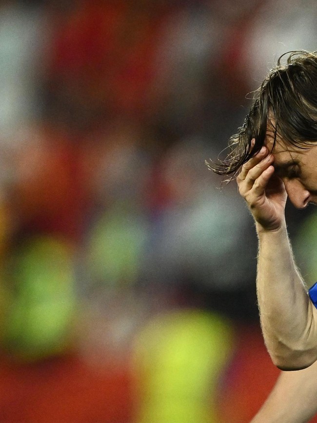 Kroasia Keok, Luka Modric Tutup Kiprahnya di Piala Dunia