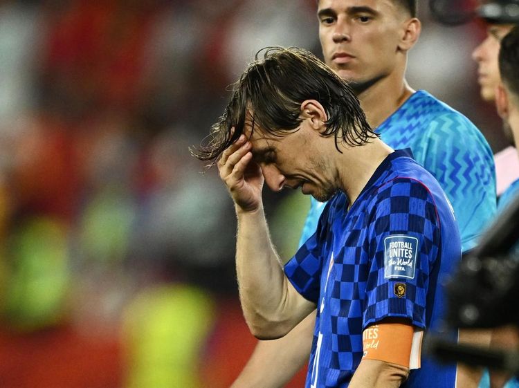 Kroasia Keok, Luka Modric Tutup Kiprahnya di Piala Dunia