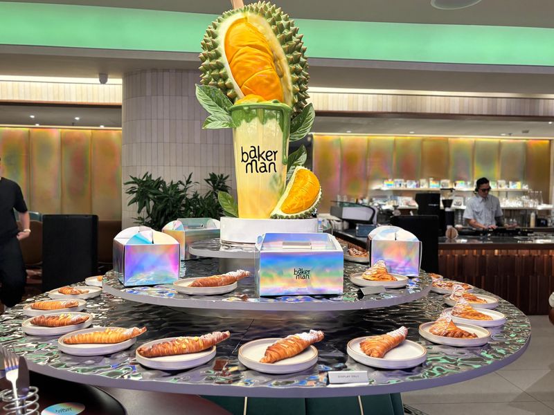 Matcha durian Bakerman