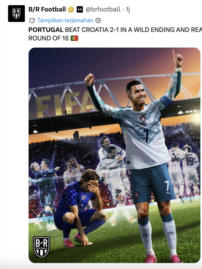 Akhir Gila Laga Portugal vs Kroasia Ramai Dibahas di Linimasa