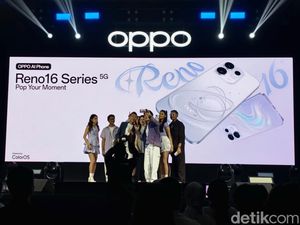 Oppo Reno 16, 16 Pro dan 16F Resmi Rilis di RI: Spesifikasi dan Harganya