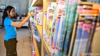 Berbagai fasilitas literasi dan ruang baca menjadi alternatif mengisi libur sekolah dengan aktivitas yang bermanfaat.