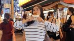 Seru Banget! Febby Rastanty Ngopi di Italia hingga Makan Ikan di Bali