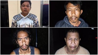 Ini Motif dan Peran 4 Pembunuh Tapir di Mesuji Lampung