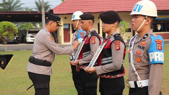 Upacara PTDH Polres Musi Rawas