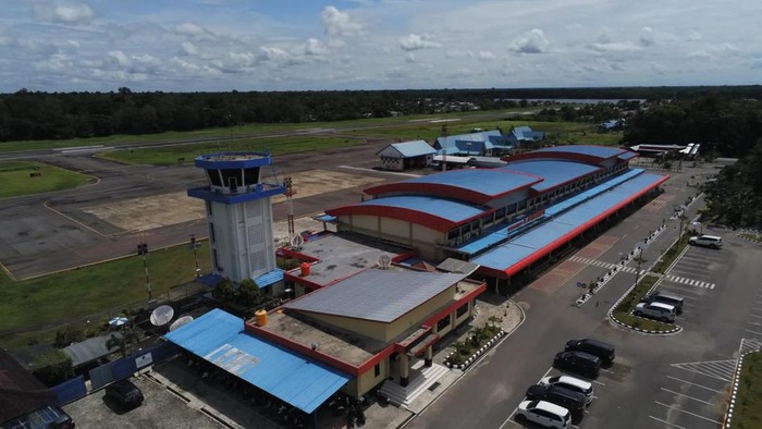 Bandara H Asan Sampit, Kalimantan Tengah.