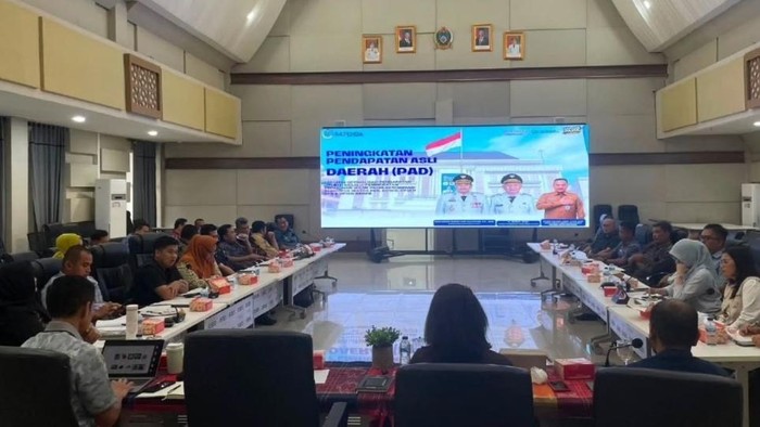 Rapat sadar pajak Bapenda Kota Medan.