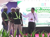 Bulog Dukung Gerakan Tanam Padi Serentak di Kawasan Cetak Sawah Merauke